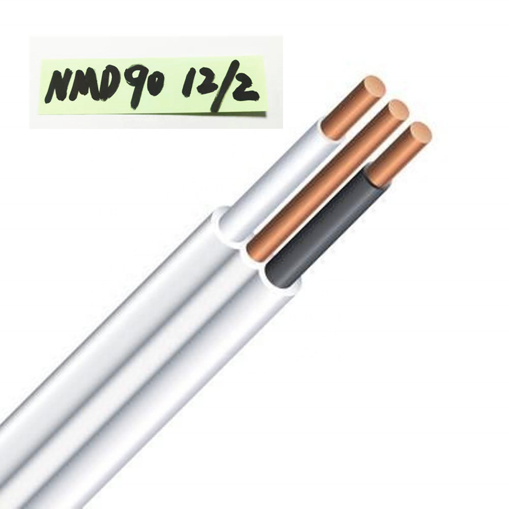 
                Fabrik Preis Solid Copper 14AWG-2AWG 12AWG-2AWG 12/2 10/3 Kanada 14/2 Nmd90 Draht
            