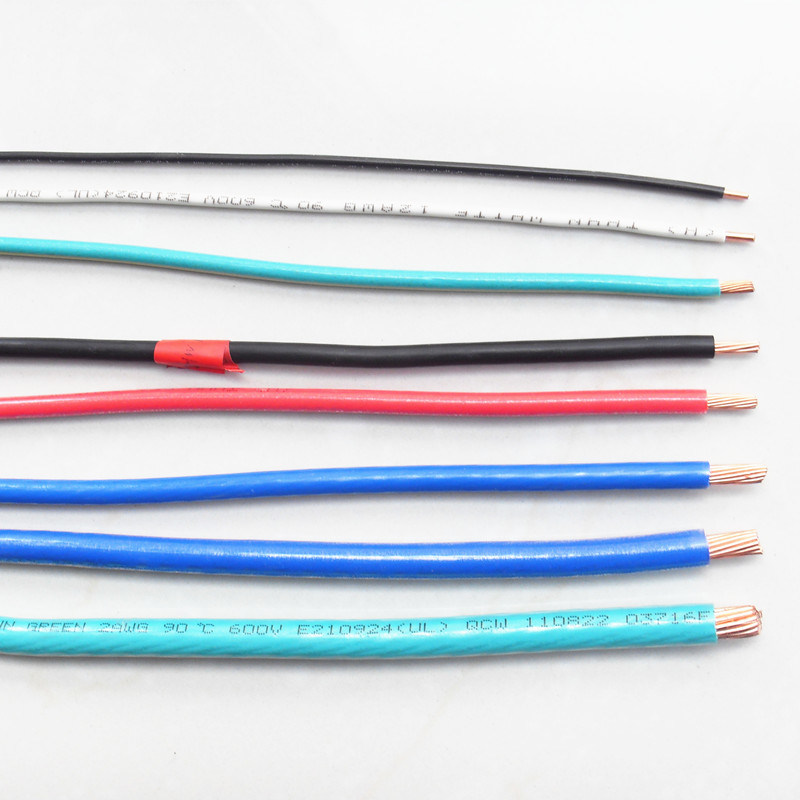 China 
                Nylon ignífugo Thw cable sólido de 12 AWG14 UL 14AWG Thhn negro
              fabricante y proveedor