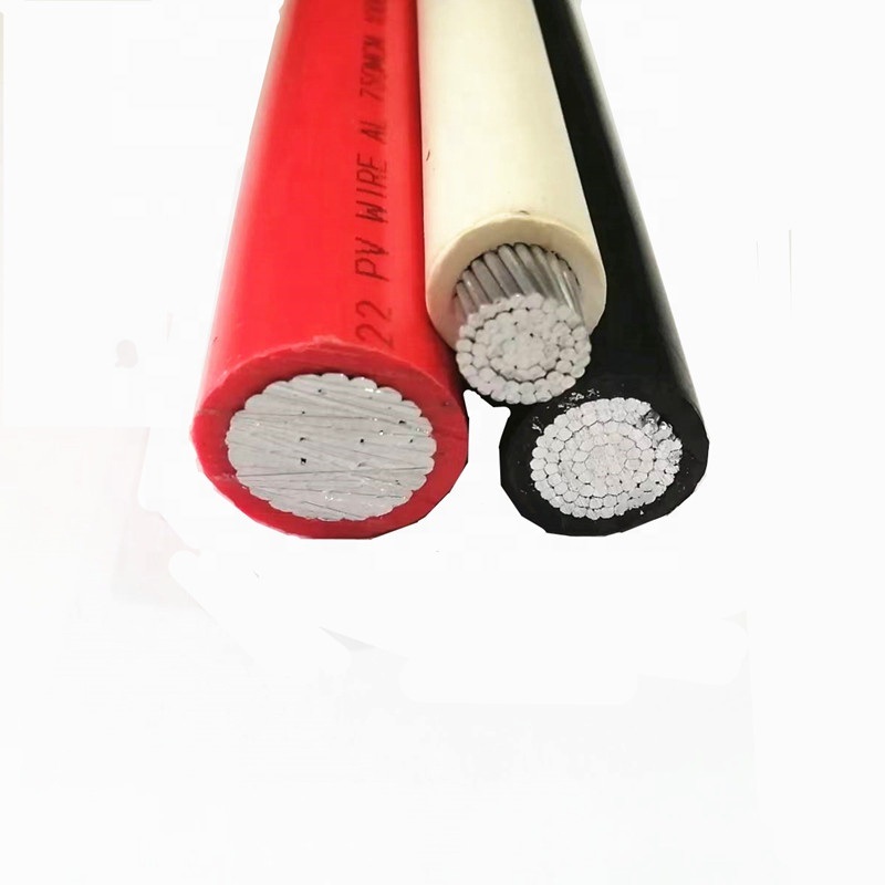 Hebei Huatong 12AWG -1000kcmil Photovoltaic System Cable Alulminum PV Rhw-2 Wire with Cheap Price