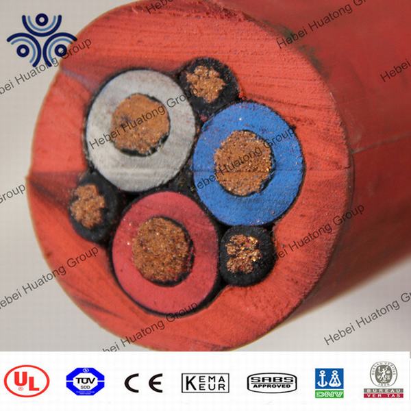 Chine 
                                 Hot produits 3.6/6souterrain kv Câble d'alimentation d'exploitation minière 4*185mm2                              fabrication et fournisseur