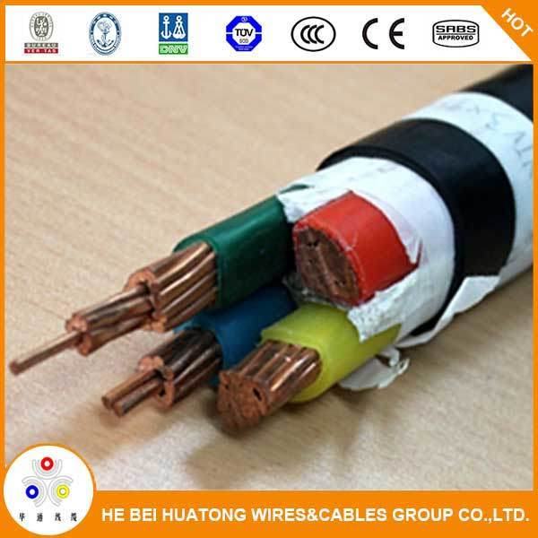 China 
                                 Cable de alimentación Venta caliente 4*50mm2/Cu/XLPE/PVC cable subterráneo de Sta.                              fabricante y proveedor