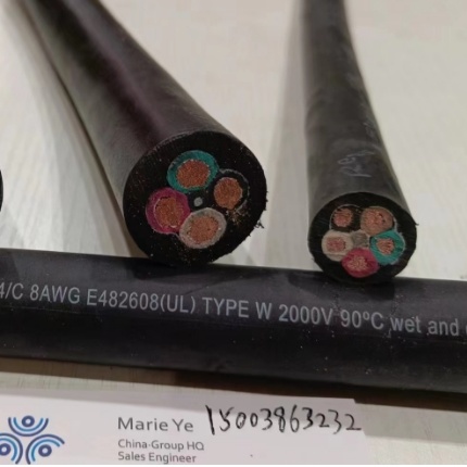 Industrial 2kv Type W Shd-Gc Msha UL Listed Portable Power Cable