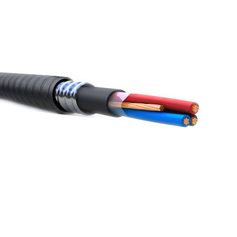 Industrial Power Cable Copper Conductor XLPE Insulation Type RW90 Al Armor PVC Sheath 4c 2AWG 3c 8AWG Teck 90 Hl Cable