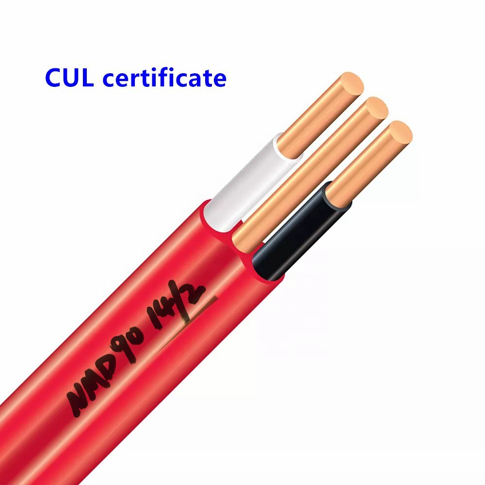 
                PVC aislado Hebei Huatong cables de embalaje blando, o como su solicitud Nmd90 10/3
            