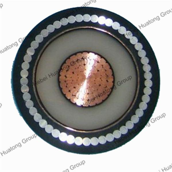 Kema Test Report 12/20kv Copper or Aluminum XLPE Insulated Steel Wire Armored PVC Jacket Power Distribution Cable