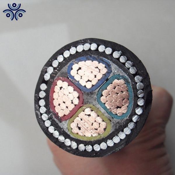 Low Voltage 4 Core Copper Conductor PVC Insulated Armoured Power Cable