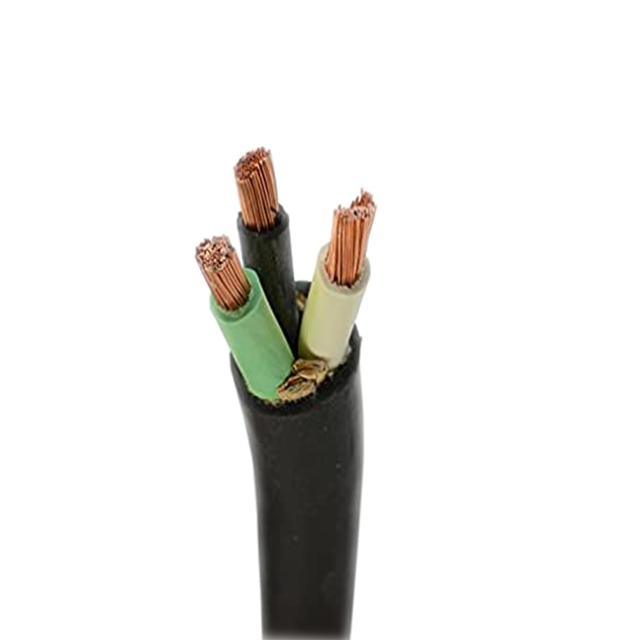 Low Voltage Black Rubber Cable with UL Certificate Soow Sjoow