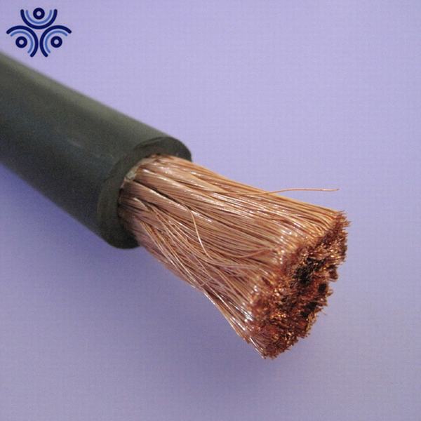 
                                 Conductor de cobre flexible de baja tensión 1/0 AWG Cable de soldadura                            