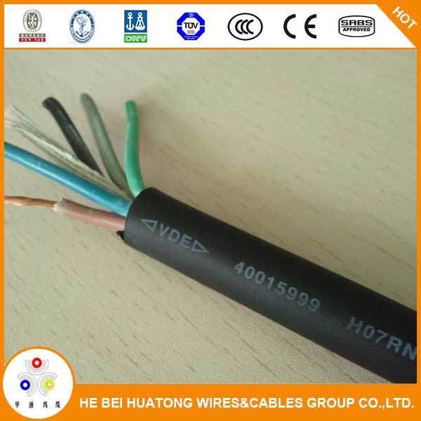 Low Voltage H05rn-F H07rn-F 3X1.5 3X2.5 3X4 mm2 Flexible Rubber Cable