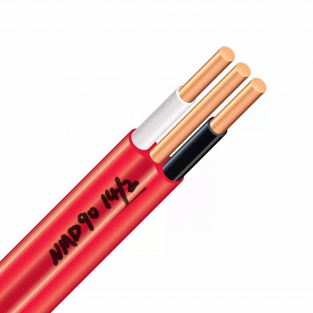 Chine 
                Fabrication 14AWG-2AWG 12AWG-2AWG 14/2 Câble électrique fil canadien cUL Certificat avec la norme ISO9001 NMD90
              fabrication et fournisseur