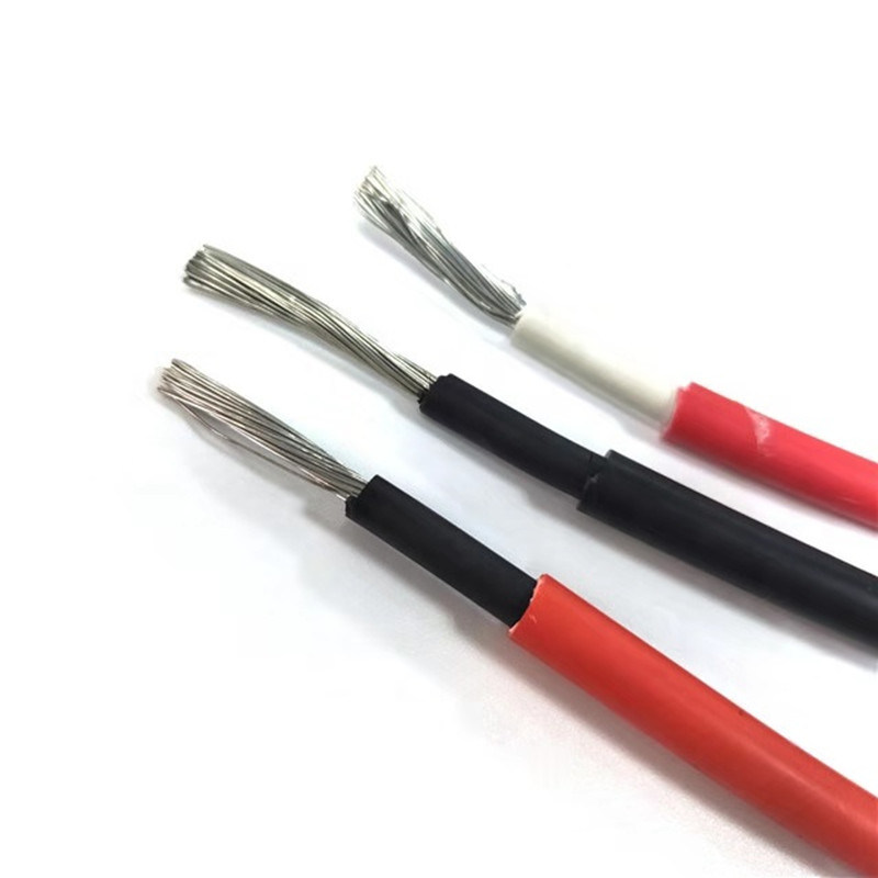 Manufacturer Price Black and Red Solar Panel Cable 4mm TUV Certification