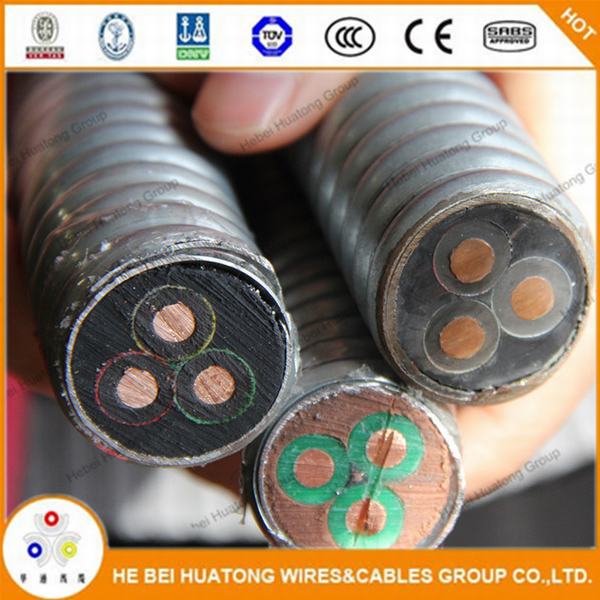 China 
                        Medium Voltage 2AWG Lead Sheath Submersible Oil Pump Cable Esp Power Cable
                      manufacture and supplier