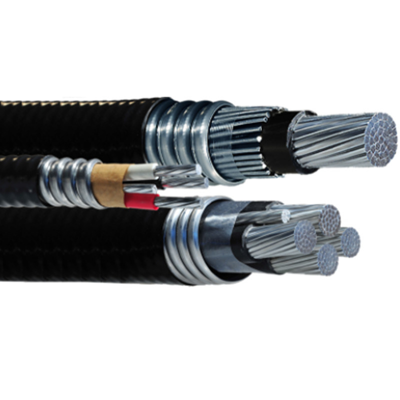China 
                Acm 6-3 250/3 PVC 2AWG 3 conductores Str Al Acwu 1c90 Cable
              fabricante y proveedor