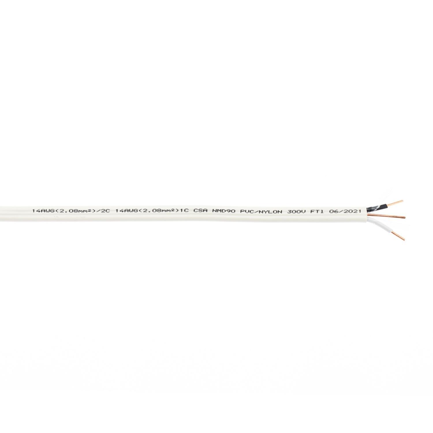 China 
                PVC CSA Zertifikat Standard Exporttrommel 14AWG 12AWG 10AWG 8AWG 6AWG cUL Nmd90 Draht
              Herstellung und Lieferant