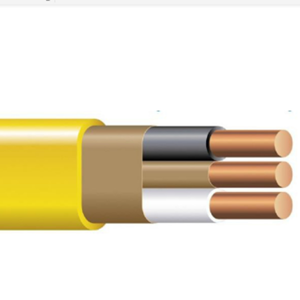 
                PVC+nylon doux d′emballage, 250 pieds par rouleau Nm-câble B de câbles non métalliques
            