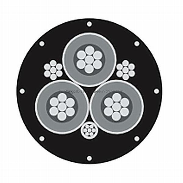 
                                 Tragbares rundes Kupferkabel, 2000 V, G-Gc, grüner Erdungsleiter, gelber Prüfleiter, Größe 2/0 AWG, werkseitig preisgebundenes Mining-Netzkabel                            