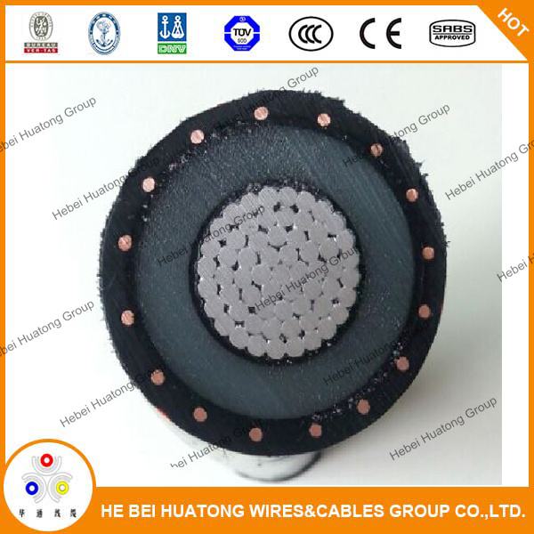 Primary Ud Cable 100%Tr-XLPE Insualted 1/3 Concentric Neutral 250mcm 35kv Cable