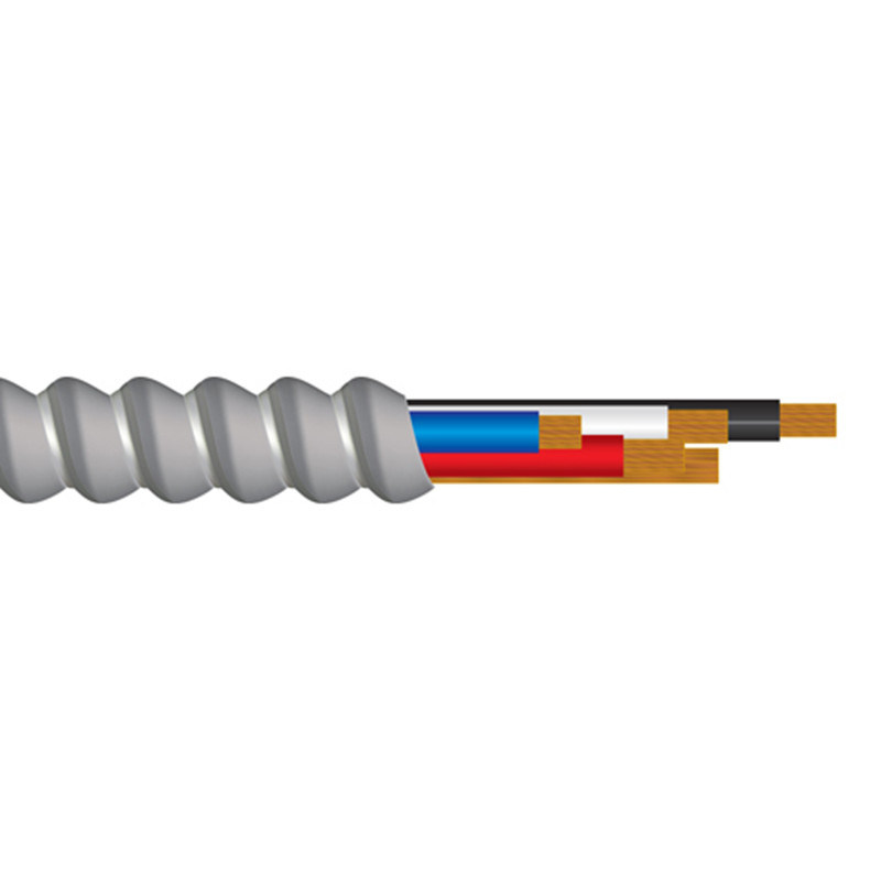 China 
                Round Building Cable Bx 3c6 Cu AC90 14/2 Residential Wire with Cheap Price
              manufacture and supplier