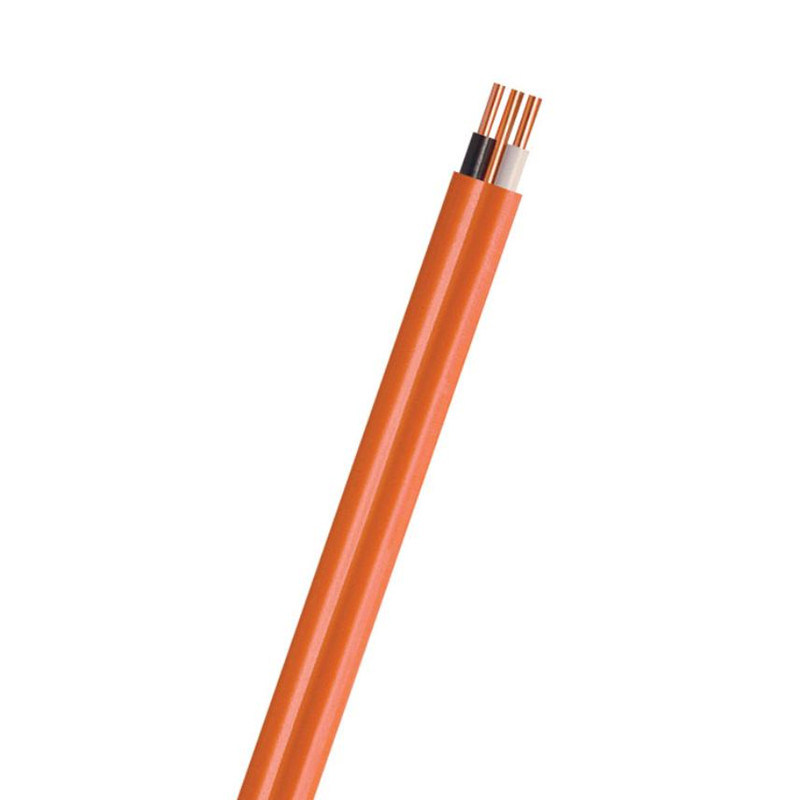 Round Copper or Aluminium Plastic Spool 122 Red Nmd90 Wire