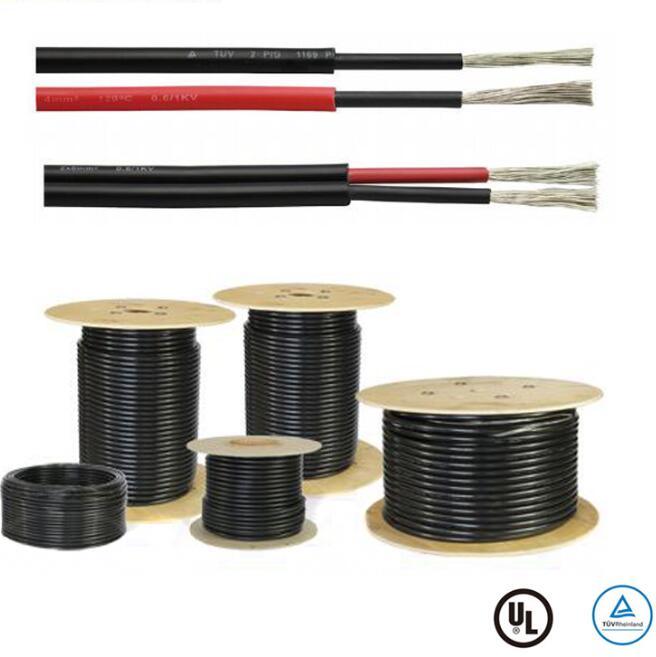 Round Rneda Standard Export Drums Tinned Copper Conductor PV Wire with TUV