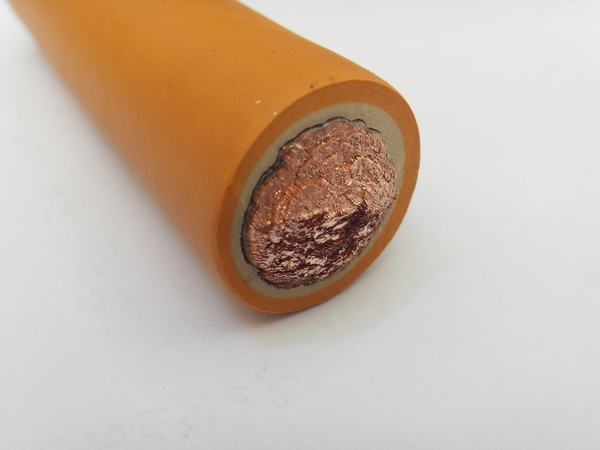 
                                 Núcleo de cobre con aislamiento de goma flexible Cable de soldadura                            