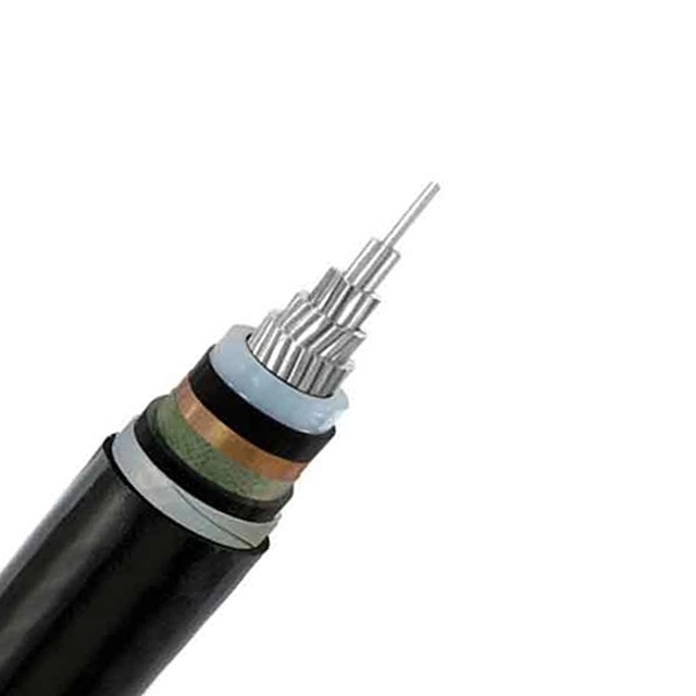 Single Core XLPE Insulated Copper Wire Shield Aluminum Armour Power Cable N2xsy/Na2xsy