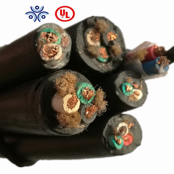 
                                 Sjoow 10 12 14 16 AWG Sjoow UL Cable eléctrico de cable de alambre de cobre flexible de goma                            