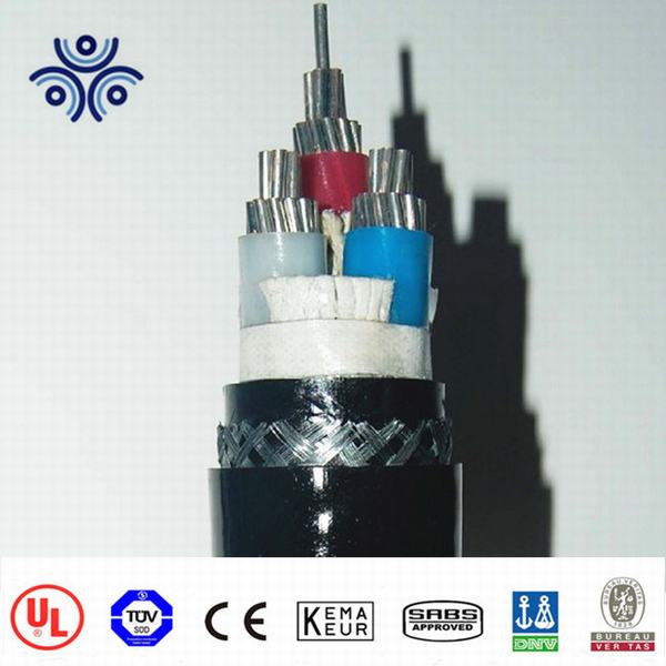Solid Copper Conductor PE Insulated PVC Sheathed Bare Steel Armored Shipboard Coaxial Radio Frequency Cable