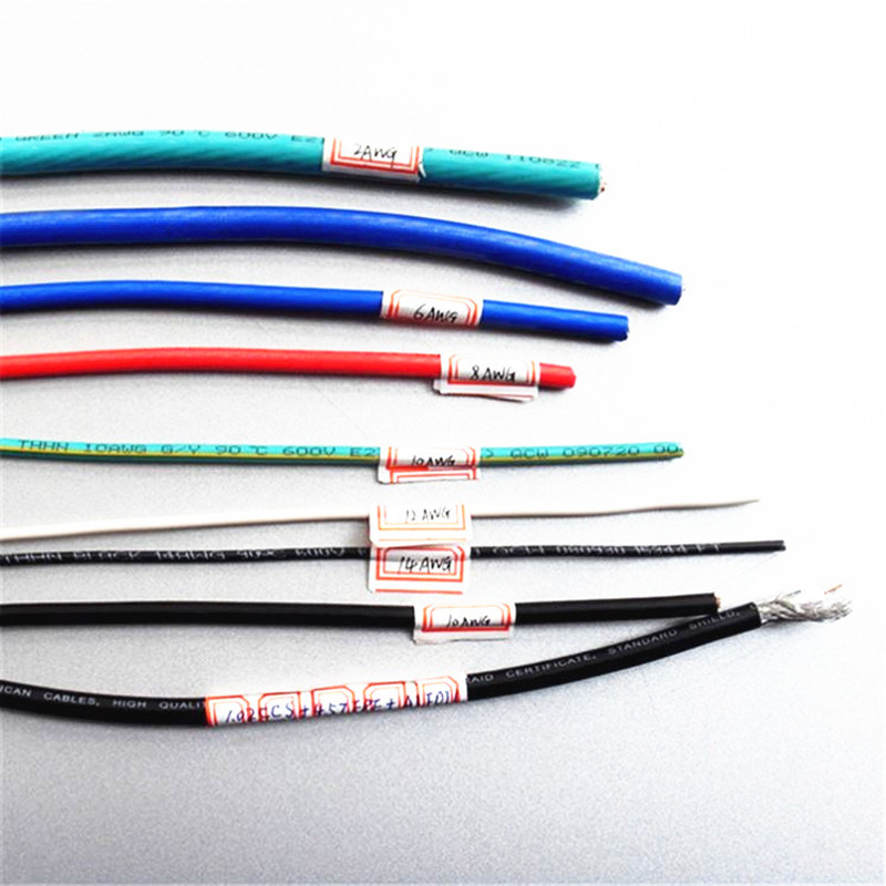 
                Encalhados cUL aprovado 8 AWG fio de nylon PVC 14AWG Thhn cobre sólido T90 fábrica de cabos
            
