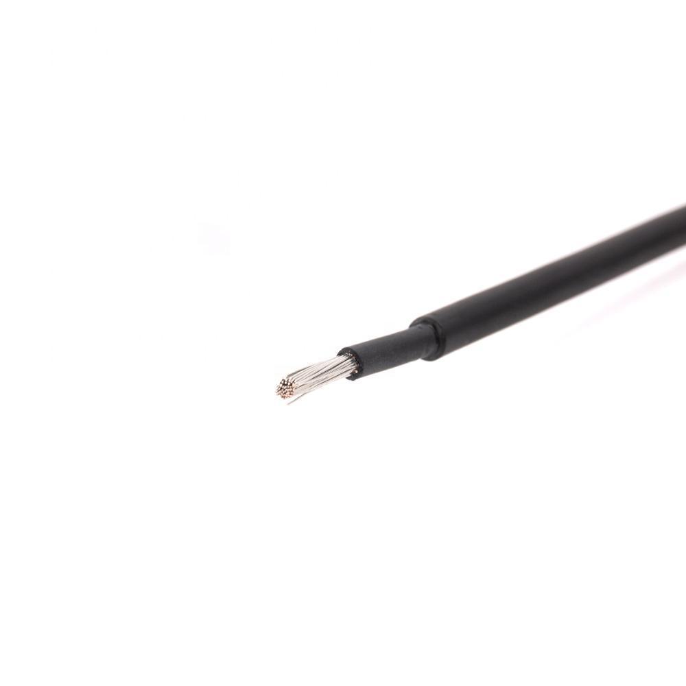 China 
                TUV Certificate 4mm2 6mm2 10mm2 DC 1500V Solar Cable
              manufacture and supplier