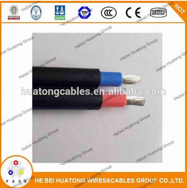 China 
                        TUV Standard Two Cores PV Solar Cable
                      manufacture and supplier
