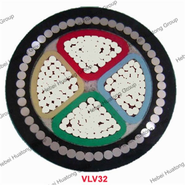 TUV Test Report 4 Core 35mm2 50mm2 70mm2 Copper or Aluminum XLPE Insulation Armored Electric Cable Suppliers/Manufacturer