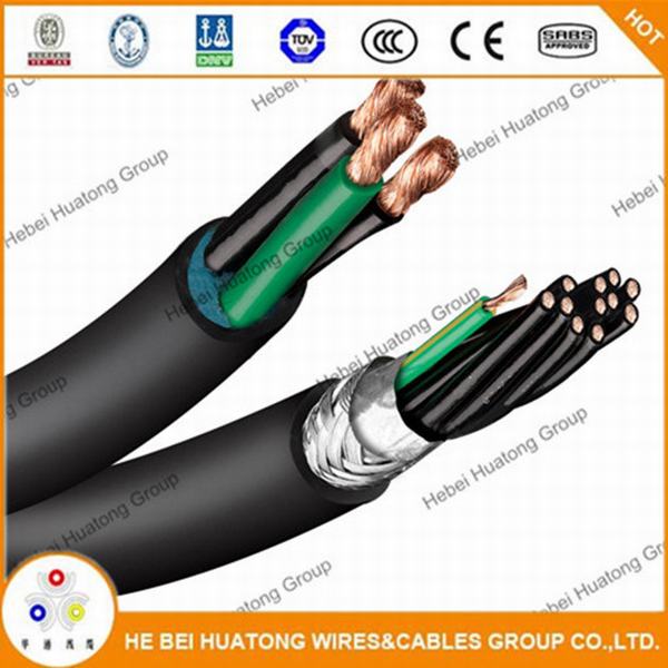 Tc Tray Cable 14AWG 12AWG 10AWG Used for Industrial Power or Control Circuits