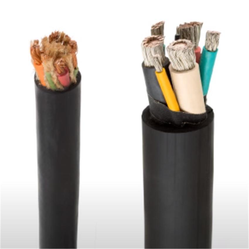 Three Conductor Round Portable Power Cable 2kv Type G-Gc Cable