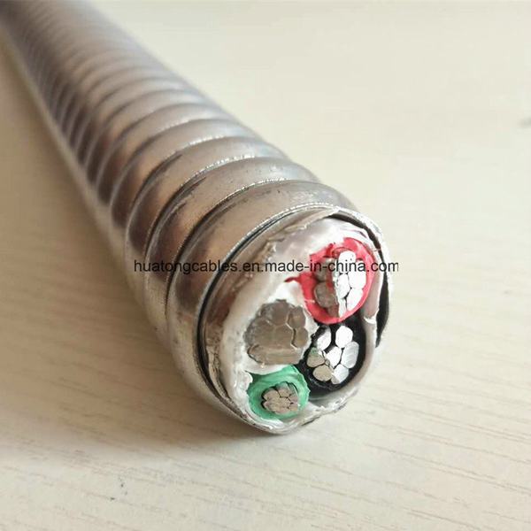 Type Mc Cable Aluminum Alloy Conductor 6 AWG Armored Cable