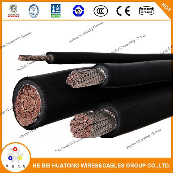 China 
                                 Typ Rhw-2 AWG Größe 2 kv, Typ Dlo 2 kv Msha, UL-Konformes Kabel mit 2 AWG                              Herstellung und Lieferant