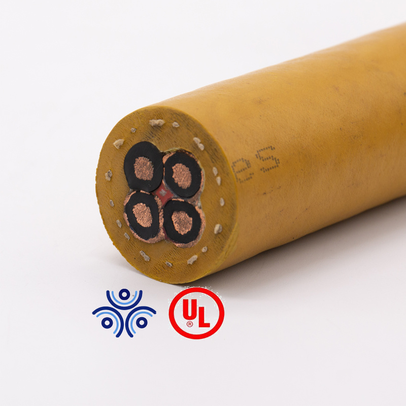 Type241.1kv Rubber AS/NZS 1802 3 Core 35mm2 Trailing Mining Reeling Cable Type241.1