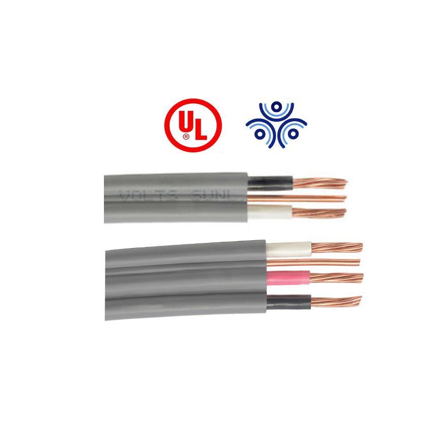 UL Approval Electric Wire Copper UF-B Cable 8/2 6/3 AWG Grey Clour Jacket