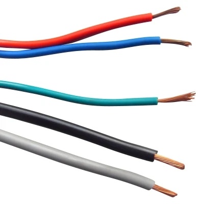 
                UL-zugelassenes PVC-isoliertes Nylon, ummantelt, 12AWG THHN, elektrisches Kabel Draht
            