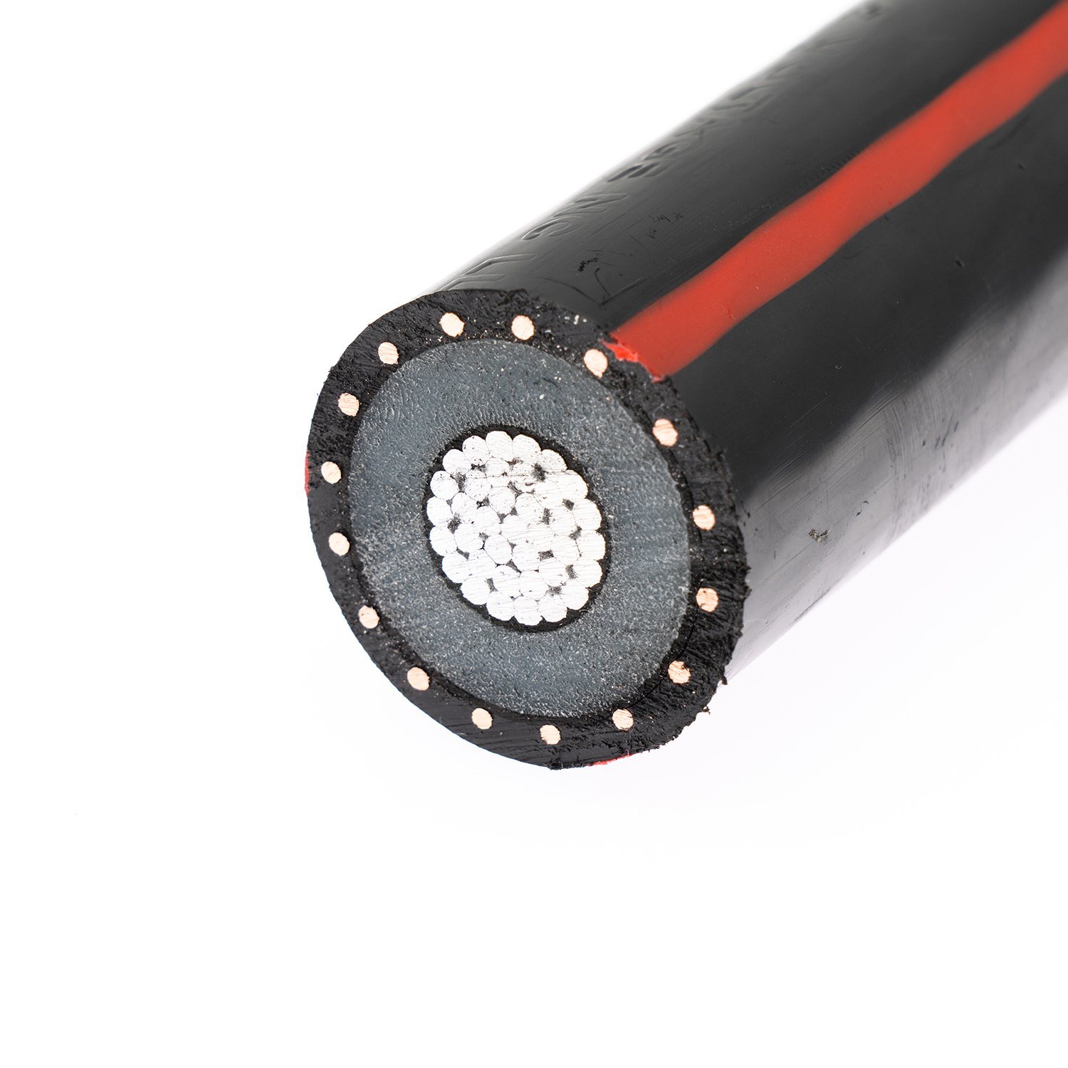 
                UL CSA-zertifizierter 1/C 350 MCM Aluminiumleiter TR-XLPE 15kV Urd-Kabel – Elektrisches Netzkabel Mv90
            
