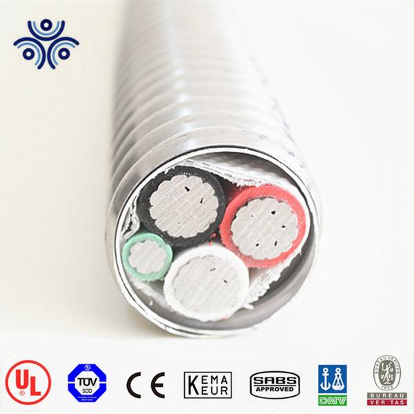 China 
                        UL Certificate 1569 Standard Aluminum Conductor Xhhw Inner Core Aluminum Tape Armored Mc Cable
                      manufacture and supplier