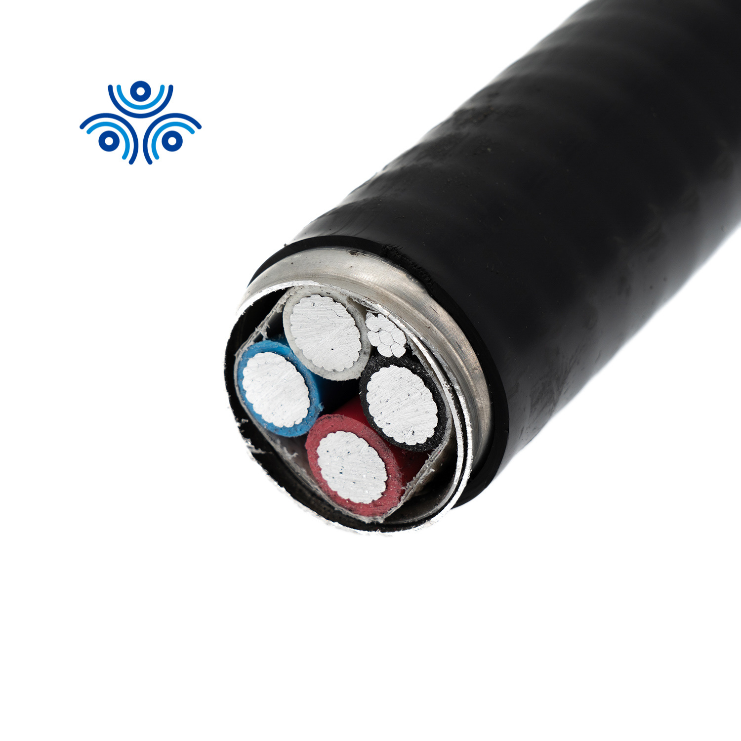 UL Certificate 3 Core 250mcm 750mcm with Ground Low Voltage Alloy Power Aluminum Building Acwu90 Cable