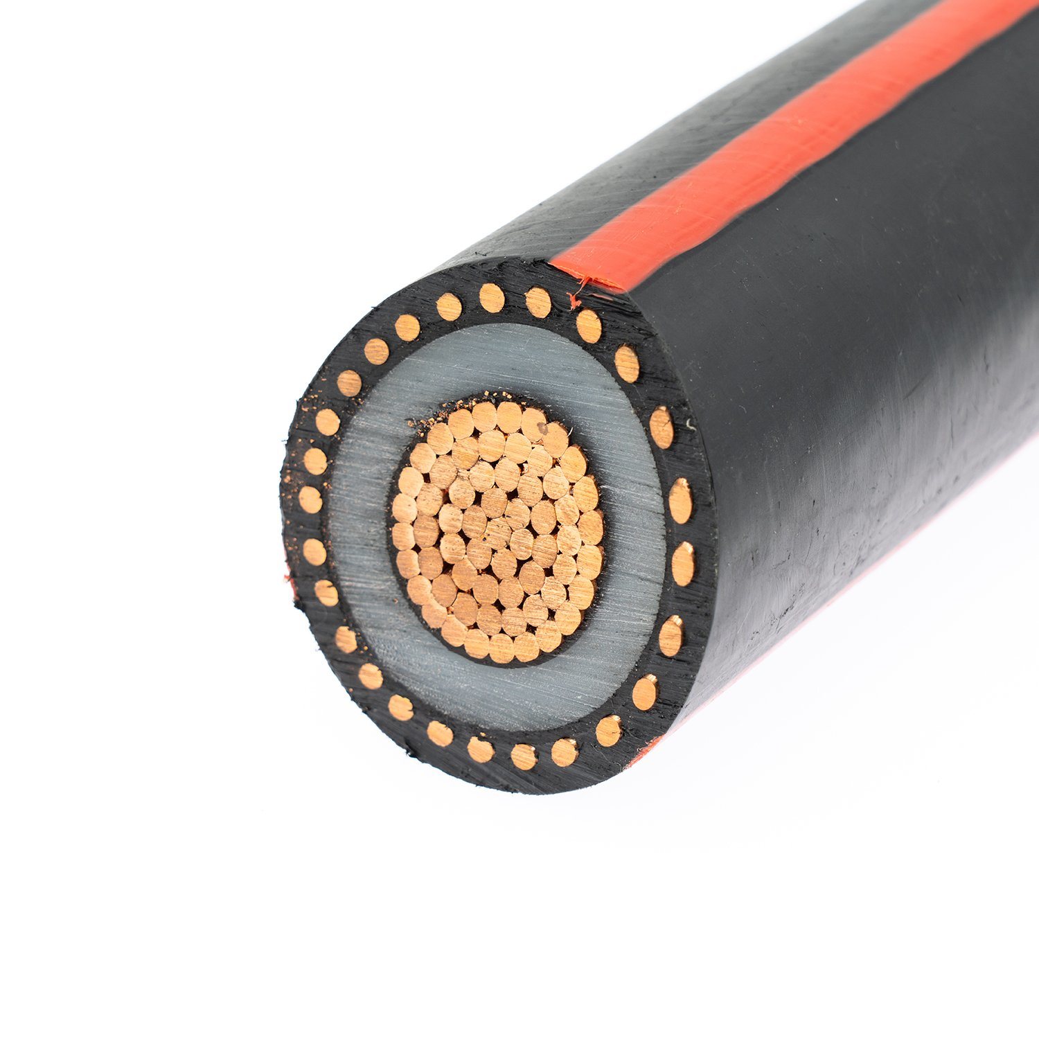 
                UL-Zertifikat Kupferleiter XLPE Kabel 25kV 100% Isolationsgrad Netzkabel
            