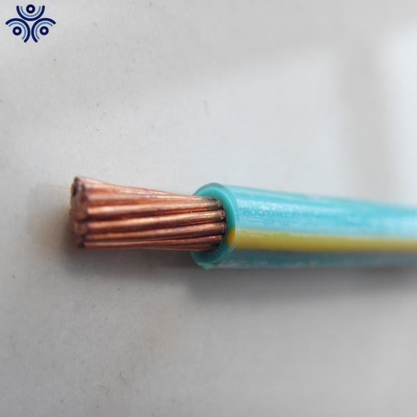 UL Listed Electrical Wire 600V Thhn Copper Conductor PVC Insulated Nylon Jacket Cable