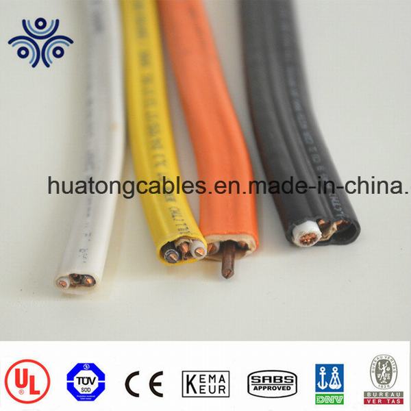 Китай 
                                 Корпус UL провод медного провода с изоляцией из ПВХ 10-2 Nm-B кабель 600V                              производитель и поставщик