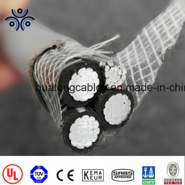 UL Listed Service Entrance Cable Type 1/0-1/0-1/0 Aluminum Conductor Concentric Type Se/Seu/Ser Cable
