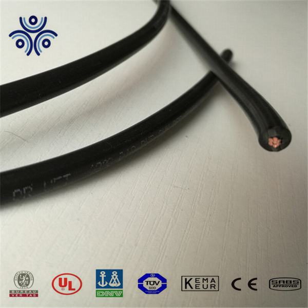 UL Listed Single Conductor Insulated Non-Integrally Jacketed Solar Cable