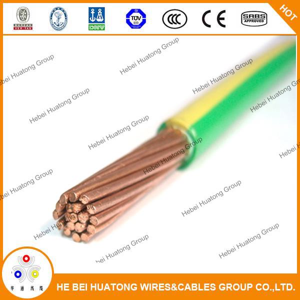 UL Standard 600V Copper Conductor Flame Retardant Thhn PVC Wire