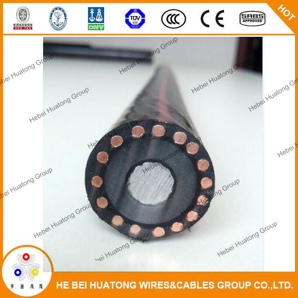 China 
                                 UL1072 15KV 250 de núcleo único núcleo de aluminio aislante XLPE mcm cables URD                              fabricante y proveedor