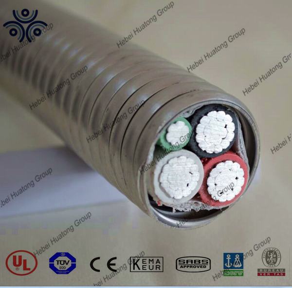 UL1569 Standard XLPE Insulated AA-8330 Aluminum Alloy Conductor Mc Cable